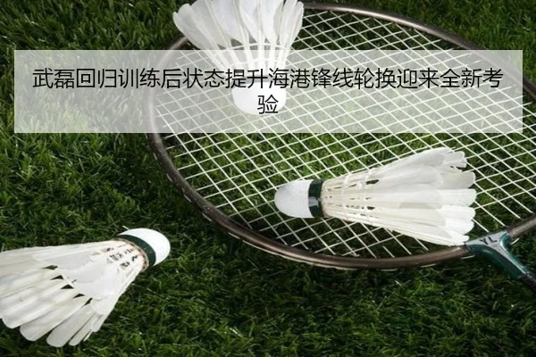 武磊回归训练后状态提升海港锋线轮换迎来全新考验